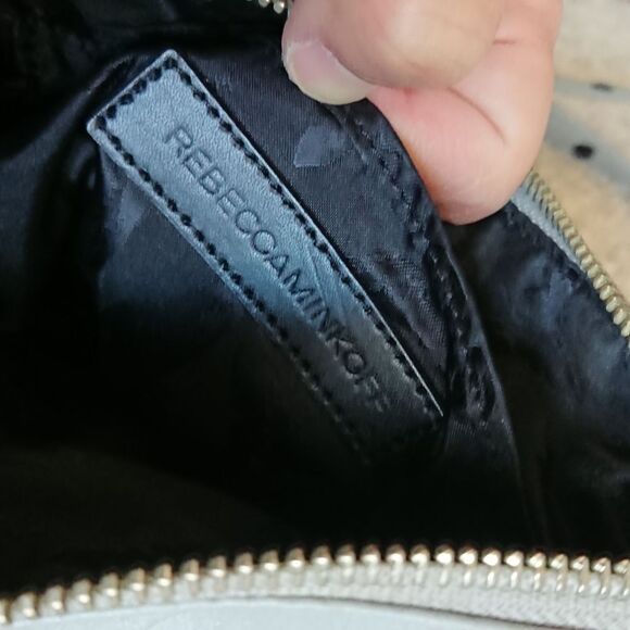 Rebecca Minkoff Grey M.A.C Studded Crossbody Bag - Picture 8 of 12